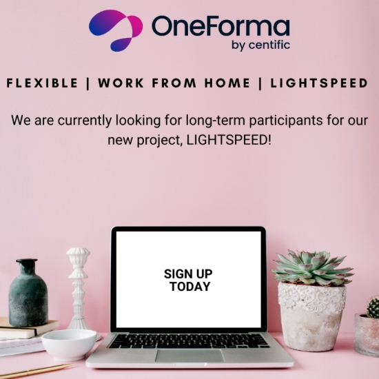 OneForma by Centific: Project LightSpeed | WFH job